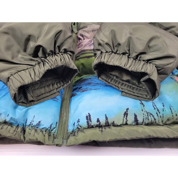 NWT Kappa Mens XL Green Cyprus Puffer Ski Snow Jacket‎ Authentic Finreol Man - Picture 7 of 12